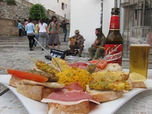 Tapas eten in Granada