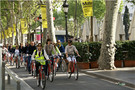 Biken in Barcelona