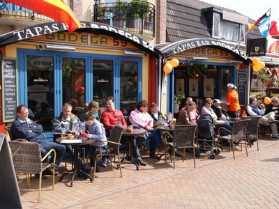 Restaurant in Texel: Tapas Bar Bodega 59 - Terras Bodega 59