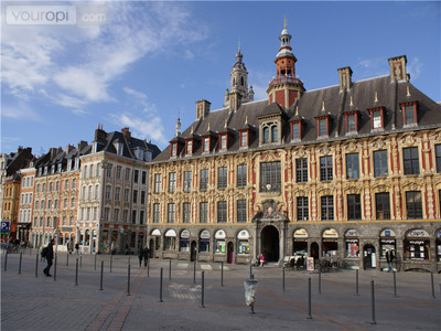 La Vieille Bourse aan het bekendste plein van Lille: Place du Général de Gaulle - Wijken in Lille