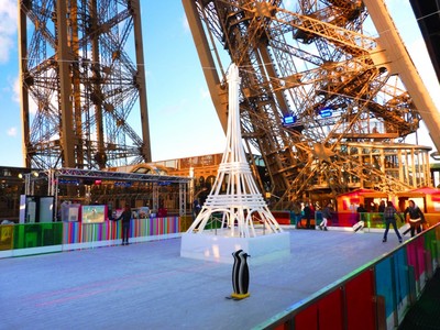 Evenement in Parijs: Schaatsen op de Eiffeltoren - Schaatsen op de Eiffeltoren Parijs