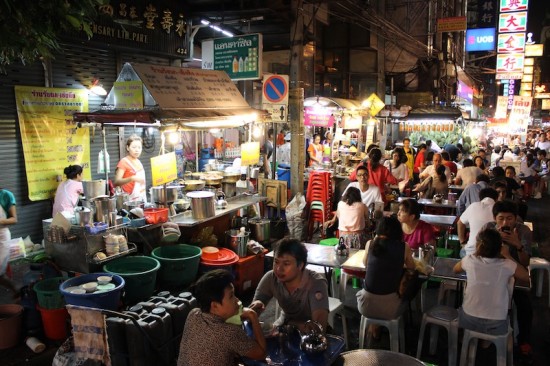Nachtmarkt Chinatown Bangkok